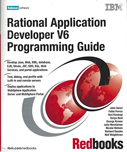 Rational Application Developer V6 Programming Guide (9780738491202) by IBM Redbooks