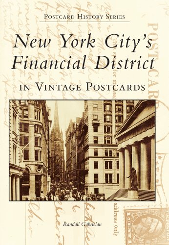 Stock image for New York City's Financial District in Vintage Postcards for sale by Better World Books