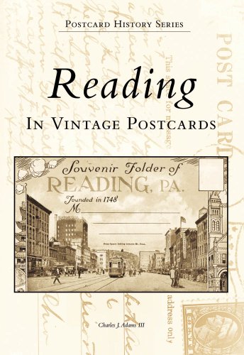 9780738504797: Reading in Vintage Postcards (PA) (Postcard History Series)