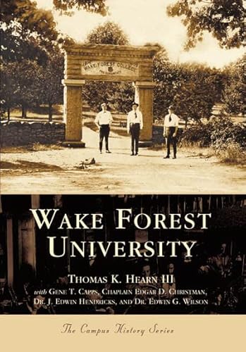 Imagen de archivo de Wake Forest University (NC) (College History Series) a la venta por SecondSale