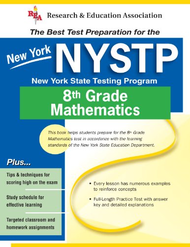 Stock image for The Best Test Preparation for the New York 8the Grade Mathematics for sale by Better World Books