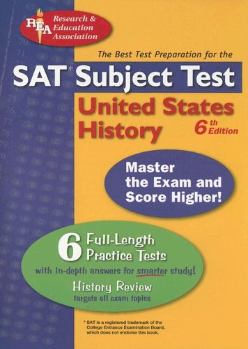 Stock image for SAT History (REA) -- The Best Test Prep for (SAT PSAT ACT (College Admission) Prep) for sale by dsmbooks