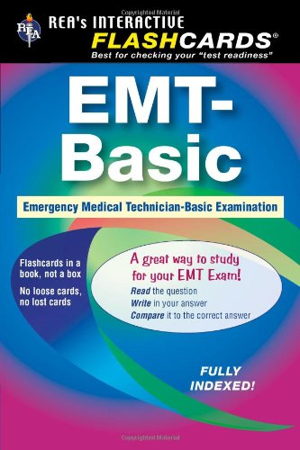 Stock image for EMT-Basic - Interactive Flashcards Book for EMT (REA) (REA Test Preps), Not the Premium Edition for sale by SecondSale