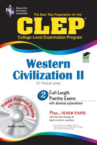 Stock image for CLEP? Western Civilization II w/CD (CLEP Test Preparation) for sale by SecondSale