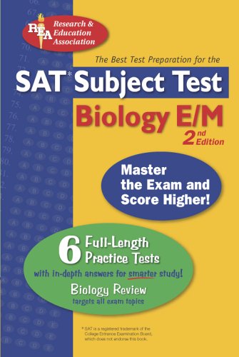 Beispielbild fr SAT Subject Test: Biology E/M zum Verkauf von ThriftBooks-Atlanta
