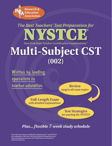 NYSTCE Multi-Subject CST (NYSTCE Teacher Certification Test Prep) - The Editors of REA