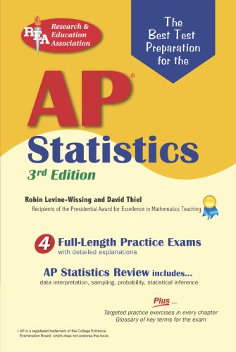 Stock image for AP Statistics: NEW 3rd Edition (Advanced Placement (AP) Test Preparation) for sale by Ergodebooks