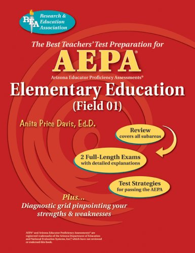 Stock image for AEPA Elementary Education: field 01: The Best Teachers' Test Preparation for sale by ThriftBooks-Atlanta