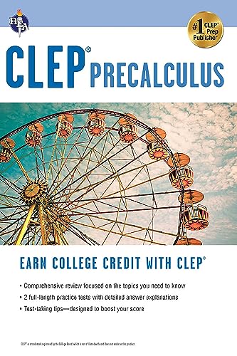 CLEPÂ® Precalculus (CLEP Test Preparation) (9780738601748) by Travis PhD, Betty