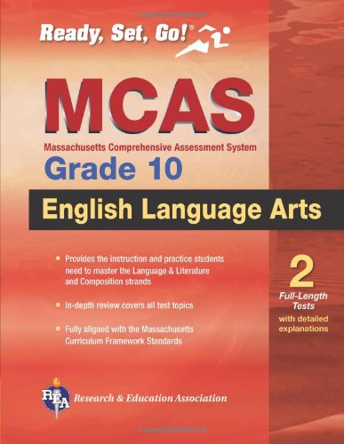 MCAS English Language Arts, Grade 10 (Massachusetts MCAS Test Preparation) (9780738601908) by Brice, J.