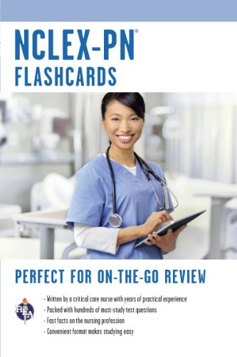 Imagen de archivo de NCLEX-PN Flashcard Book (Nursing Test Prep) a la venta por Wonder Book