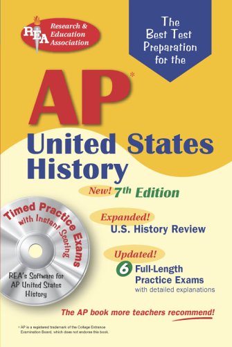 Stock image for AP United States History w/ Testware: 7th Edition (Test Preps) for sale by HPB-Ruby