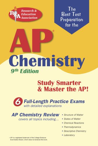 Stock image for AP Chemistry (REA) - The Best Test Prep for the Advanced Placement Exam (Advanced Placement (AP) Test Preparation) for sale by Wonder Book