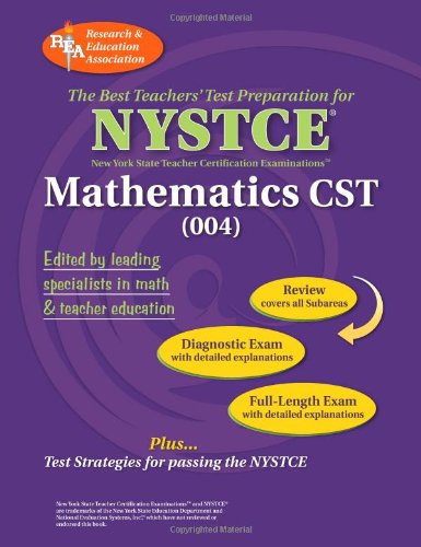 9780738602431: NYSTCE Content Specialty Test Mathematics (004) (NYSTCE Teacher Certification Test Prep)