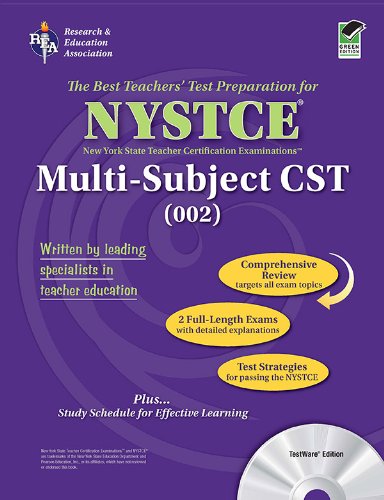 NYSTCE (REA) - The Best Test Prep for the NY Multi-Subject CST (Best Test Preparation & Review Course) (9780738602561) by Staff Of REA