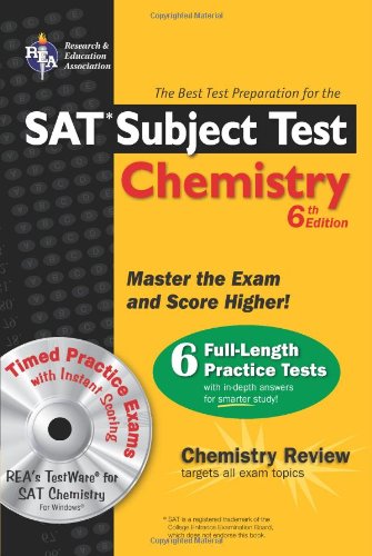 9780738602738: SAT Subject Test™: Chemistry with CD (SAT PSAT ACT (College Admission) Prep)