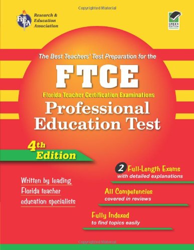Stock image for FTCE Professional Education Test (REA) Florida Teacher Certification Examination for sale by SecondSale