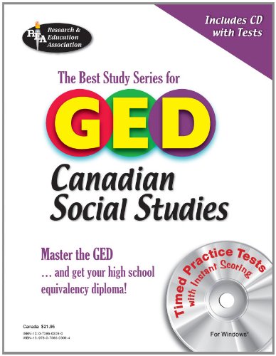 Stock image for The Best Study Series for GED Canadian Social Studies [With CDROM] for sale by ThriftBooks-Dallas