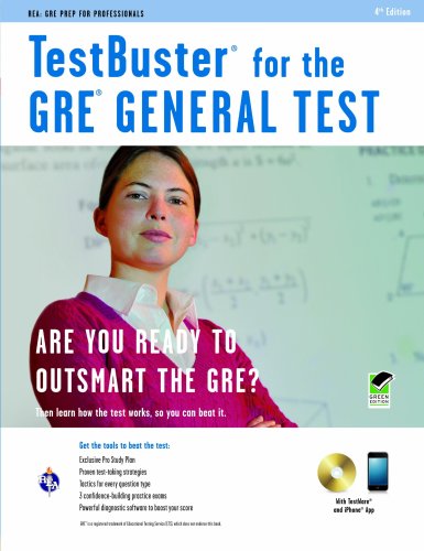 GRE General TestBuster w/CD-ROM 4th Ed. (GRE Test Preparation) (9780738603278) by The Editors Of REA; GRE