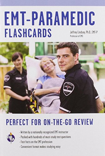 Stock image for EMT-Paramedic Flashcard Book (EMT Test Preparation) for sale by Jenson Books Inc