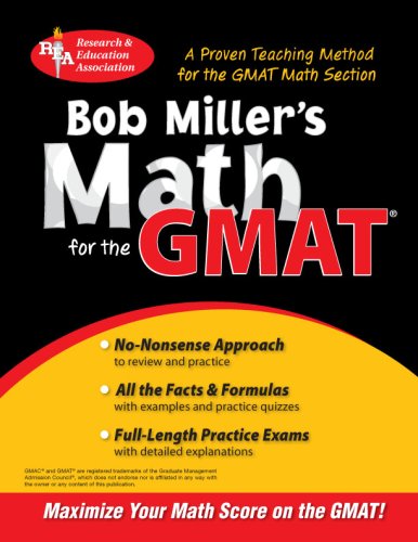 Stock image for Bob Miller's Math for the GMAT (Test Preps) for sale by Wonder Book