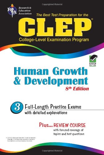 Beispielbild fr CLEP Human Growth and Development: The Best Test Preparation zum Verkauf von ThriftBooks-Atlanta