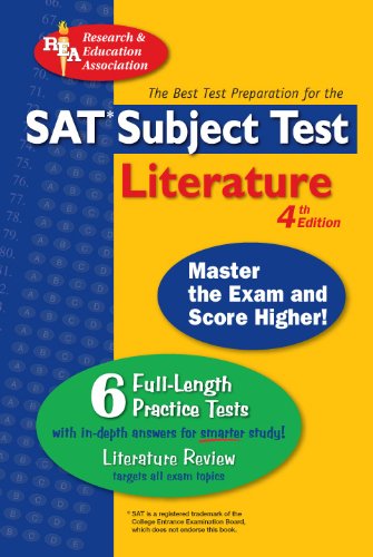 Imagen de archivo de SAT Subject Test: Literature (SAT PSAT ACT (College Admission) Prep) a la venta por Best and Fastest Books
