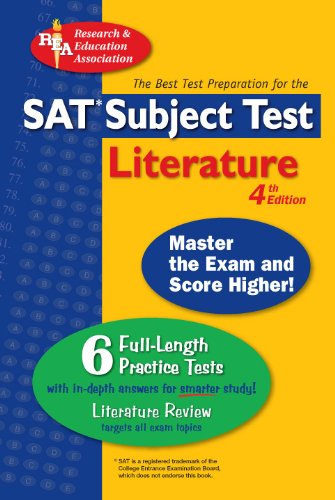 Stock image for SAT Subject Test: Literature (SAT PSAT ACT (College Admission) Prep) for sale by Best and Fastest Books