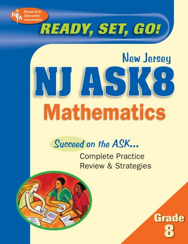 NJ ASK8 Mathematics (New Jersey ASK Test Preparation) (9780738604343) by Hearne Ph.D., Stephen; Luczak MA, Penny