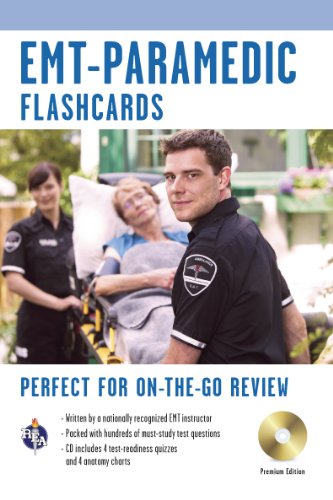 Beispielbild fr EMT-Paramedic Premium Edition Flashcard Book w/CD (EMT Test Preparation) zum Verkauf von HPB-Diamond