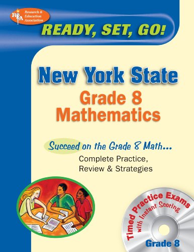 New York State Grade 8 Mathematics w/ CD-ROM (New York State Elementary Test Prep) (9780738604756) by Hearne Ph.D., Stephen; Luczak MA, Penny