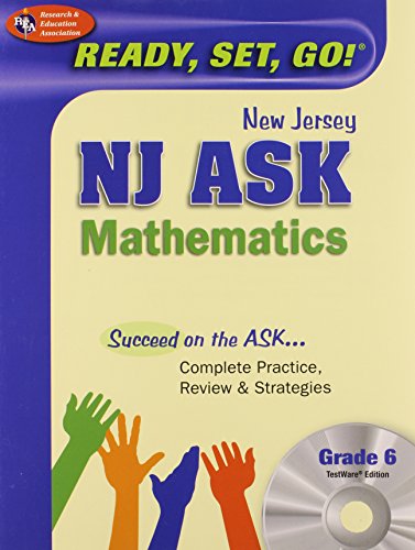 Stock image for New Jersey NJ Ask Mathematics, Grade 6 [With CDROM] for sale by ThriftBooks-Dallas