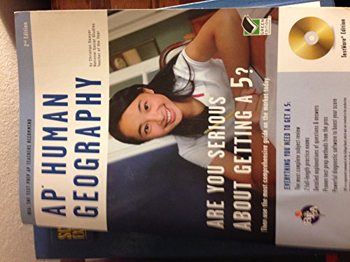 AP Human Geography w/ CD-ROM (Advanced Placement (AP) Test Preparation) (9780738606316) by Sawyer, Dr. Christian; Advanced Placement