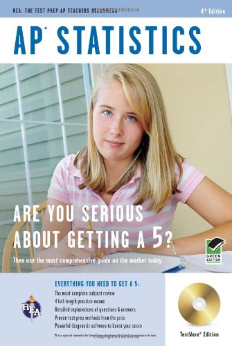 AP Statistics w/ CD-ROM (Advanced Placement (AP) Test Preparation) (9780738607900) by Levine-Wissing, Robin; Thiel, David; Advanced Placement; Statistics Study Guides