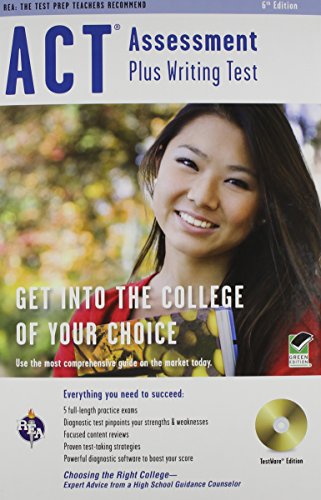 ACT Assessment plus Writing Test w/CD-ROM 6th Ed. (SAT PSAT ACT (College Admission) Prep) (9780738608075) by Brass, Charles O.; Coffield SAT Preparation Instructor, Suzanne; Conklin, Joseph T.; Price Davis Ed.D., Dr. Anita