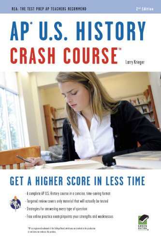 Stock image for AP U.S. History Crash Course (REA: The Test Prep AP Teachers Recommend) for sale by BooksRun