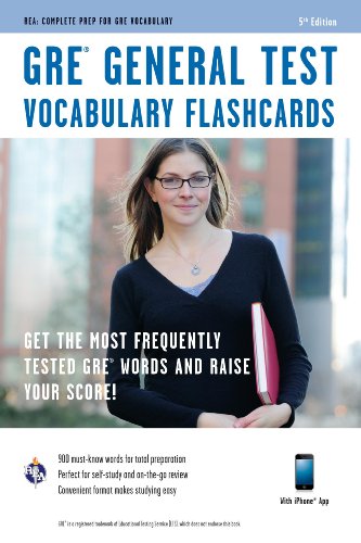 Stock image for GRE Vocabulary Flashcard Book (GRE Test Preparation) for sale by Wonder Book