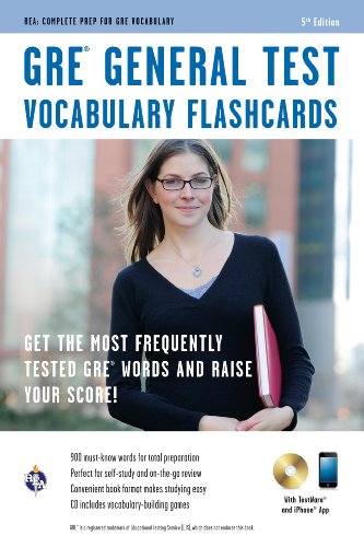 Stock image for GRE Vocabulary Flashcard Book (GRE Test Preparation) for sale by OwlsBooks