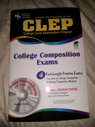 Stock image for CLEP College Composition College Composition Modular w/CD-ROM (CLEP Test Preparation) for sale by Front Cover Books