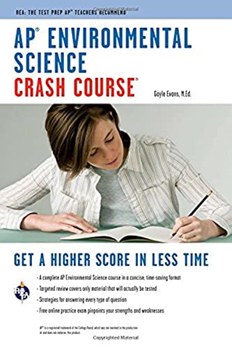 Stock image for AP? Environmental Science Crash Course Book + Online: Get a Higher Score in Less Time (Advanced Placement (AP) Crash Course) for sale by SecondSale