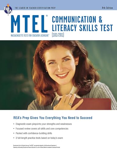 9780738609546: MTEL Communication & Literacy (Field 01) Book + Online (Mtel Teacher Certification Test Prep)