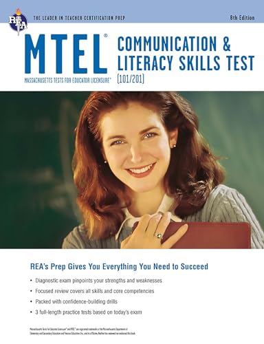 MTEL Communication & Literacy (Field 01) Book + Online (MTEL Teacher Certification Test Prep) (9780738609546) by Rae M.A., Gail; Jenson-Wilson, Ann; Brick, Bernadette; Walsh M.A., Brian