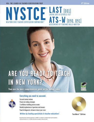 Beispielbild fr NYSTCE LAST/ATS-W w/CD-ROM 4th Ed. (NYSTCE Teacher Certification Test Prep) zum Verkauf von SecondSale
