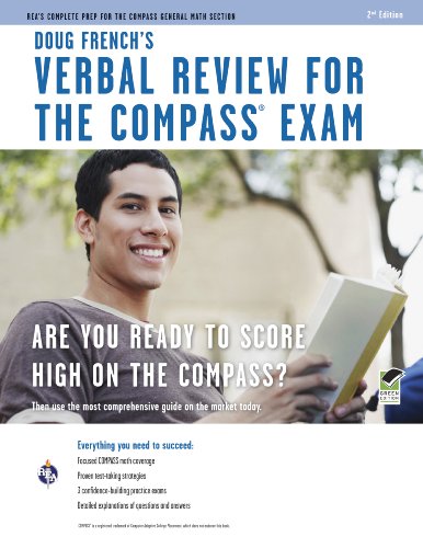 Beispielbild fr COMPASS Exam - Doug French's Verbal Review (Accuplacer & COMPASS Test Preparation) zum Verkauf von Half Price Books Inc.