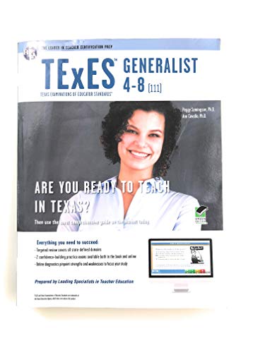 Stock image for TExES Generalist 4-8 (111) for sale by Better World Books