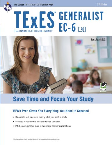 9780738610504: Texes Generalist Ec-6 (191) (Rea Teacher Certification Prep)