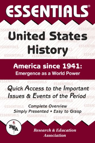 Beispielbild fr United States History Since 1941 Essentials (Essentials Study Guides) zum Verkauf von Wonder Book