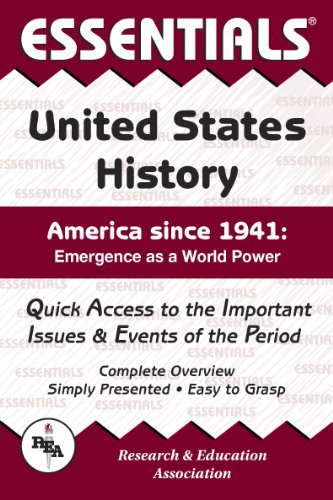 Stock image for United States History Since 1941 Essentials (Essentials Study Guides) for sale by Wonder Book