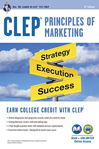 Beispielbild fr CLEP Principles of Marketing zum Verkauf von Better World Books