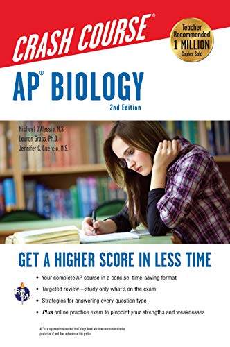 Stock image for AP? Biology Crash Course, 2nd Ed., Book + Online: Get a Higher Score in Less Time (Advanced Placement (AP) Crash Course) for sale by SecondSale